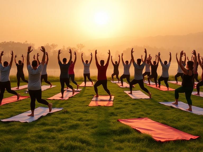 Outdoor Yoga in Chennai
