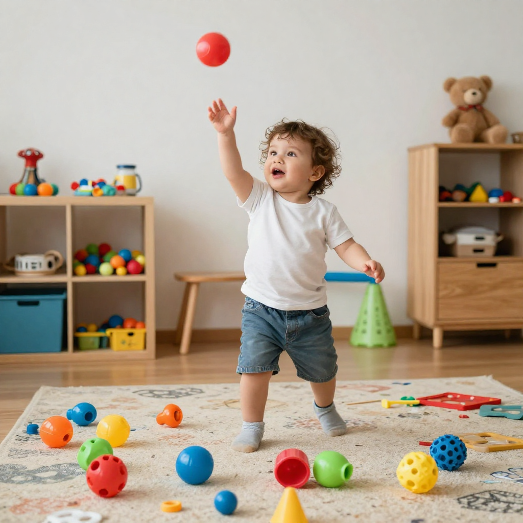 Toddler throwing things