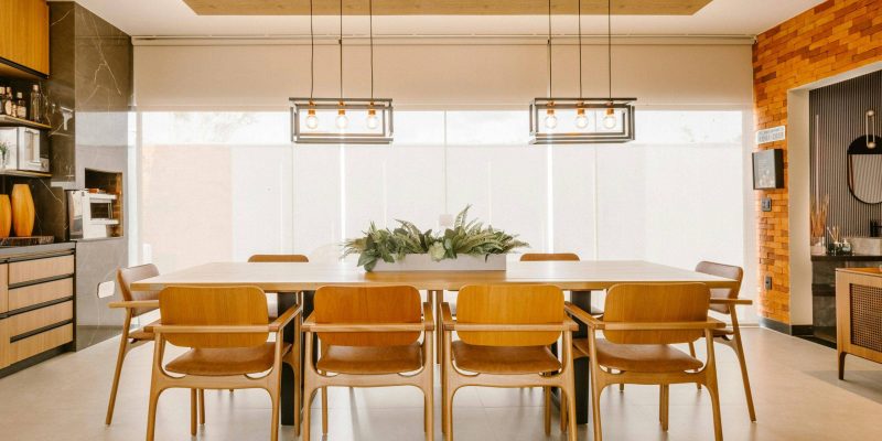 Modern Dining table designs for home by EMD